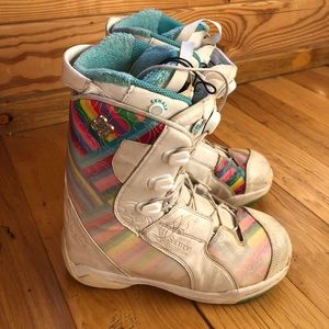 Woman’s snowboard boots